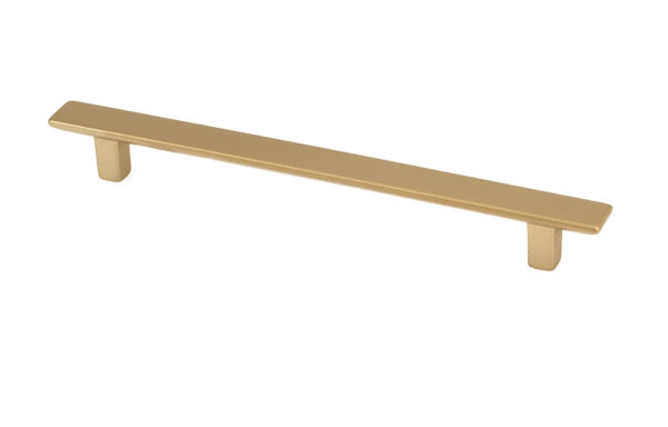 8105101600903 Matte Brass long thin rectangular pull